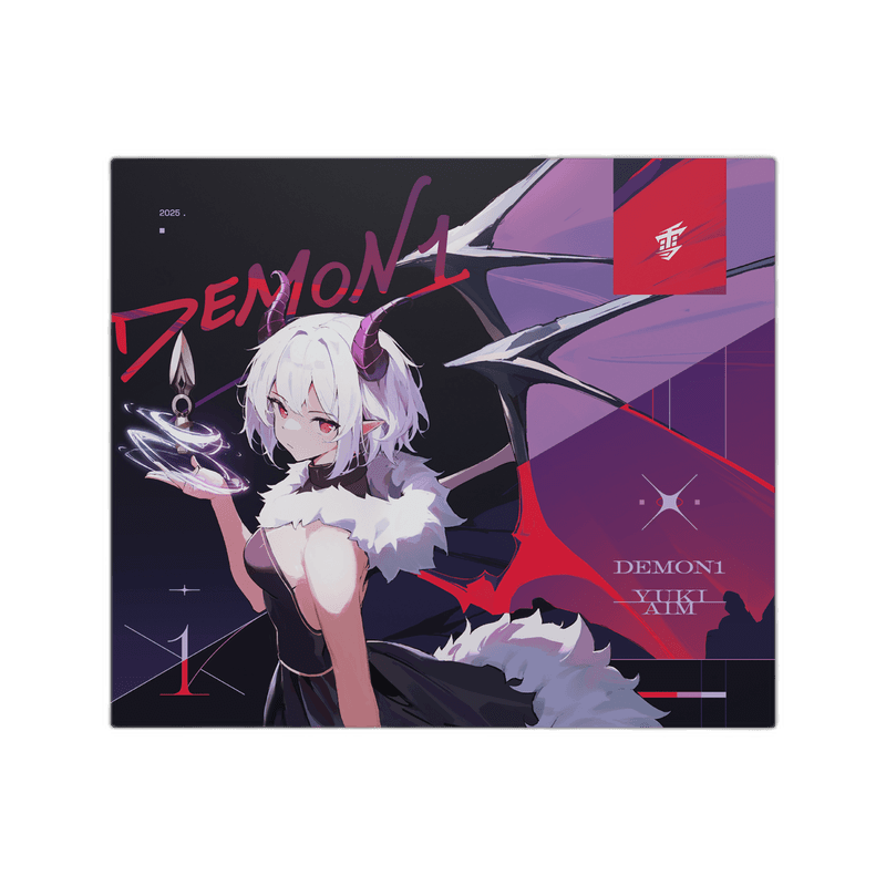 Yuki Aim x Demon1 Cam Mousepad