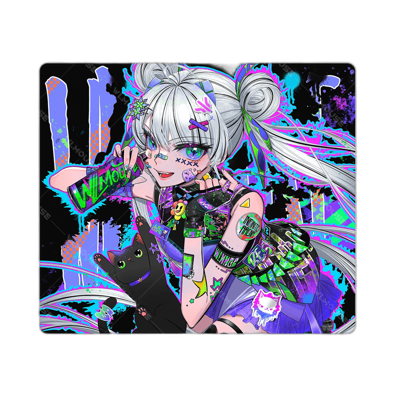 WLmouse Cyber Grafitti Poron Mousepad
