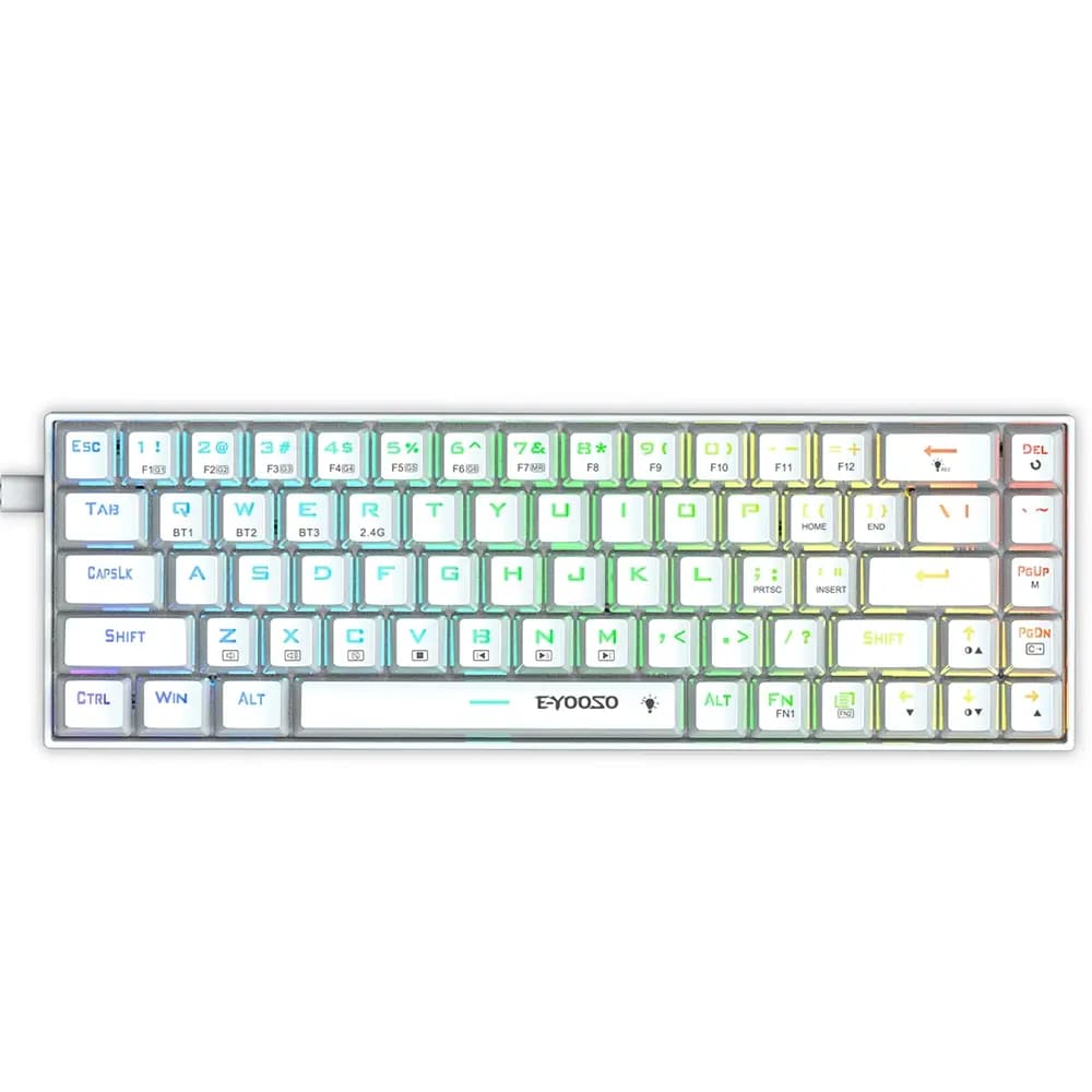 E-Yooso Z-686 Tri-Mode Mekanik Klavye