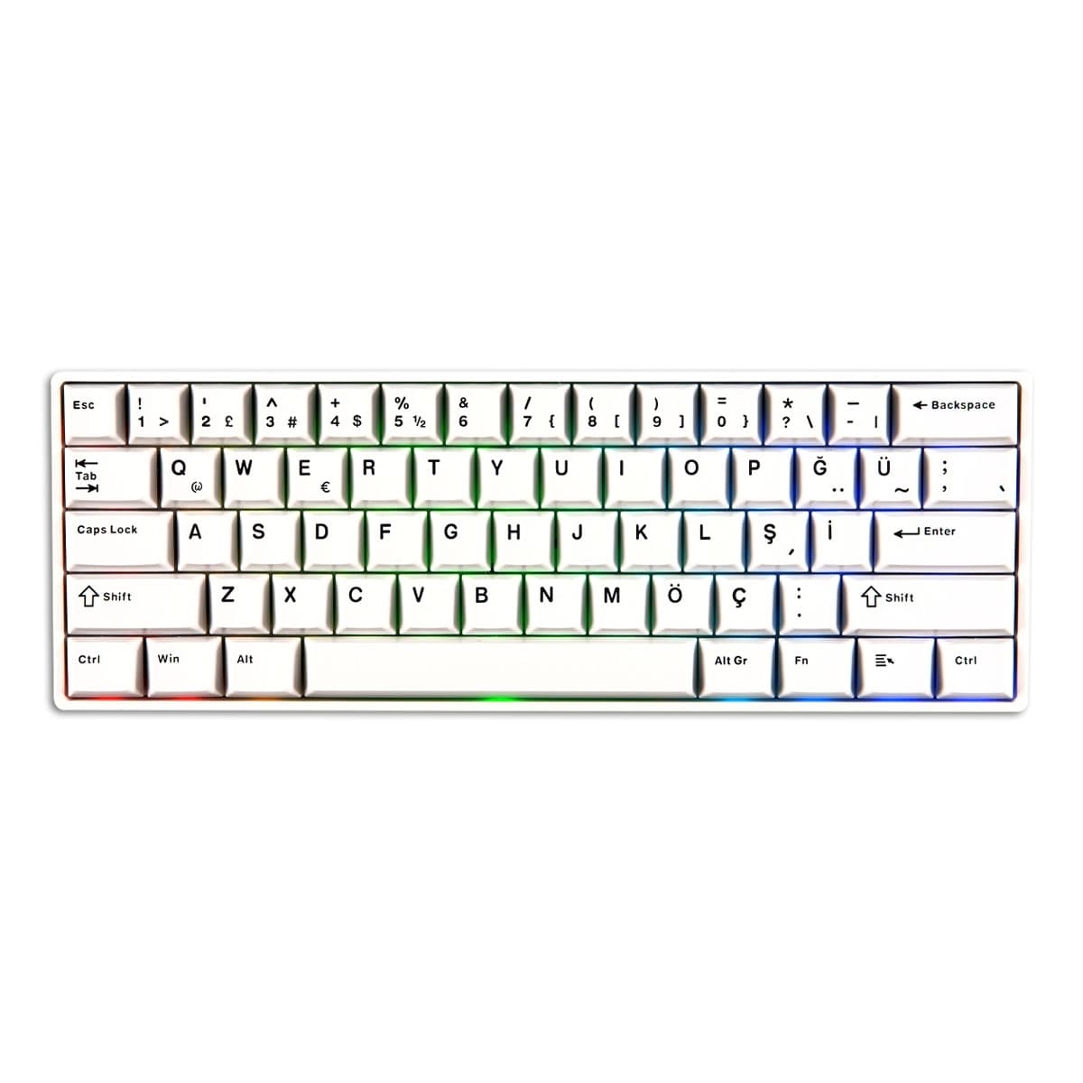 AKKO MONSGEEK FUN60 MAX White TR