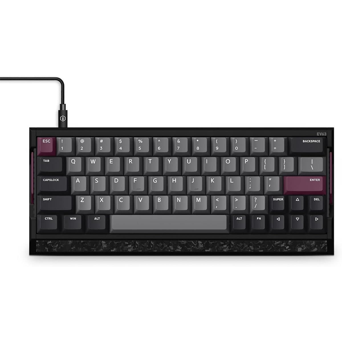 IQUNIX EV63 Dark Purple HE Magnetic X Pro
