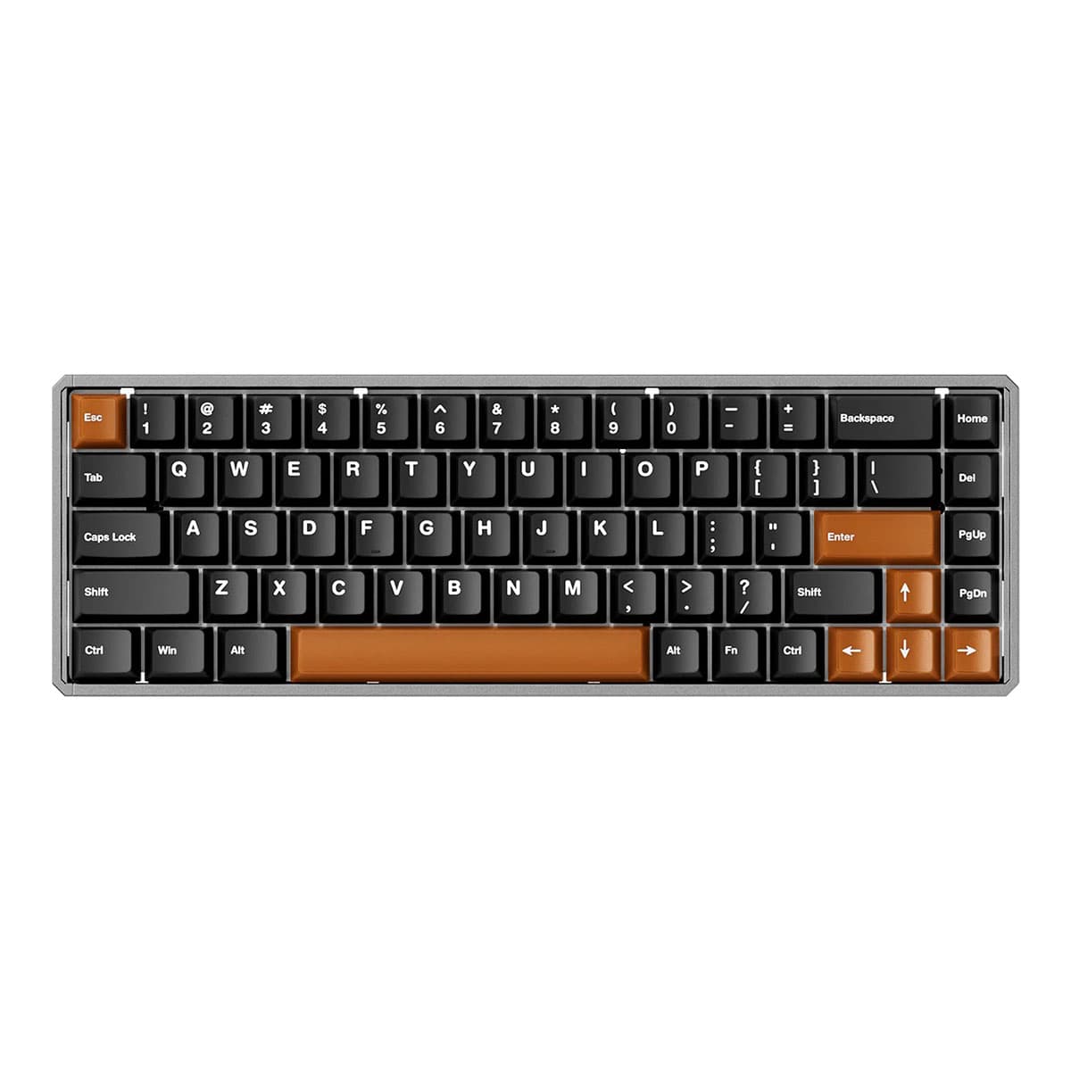 AKKO MOD68-HE Misty Black & Brown