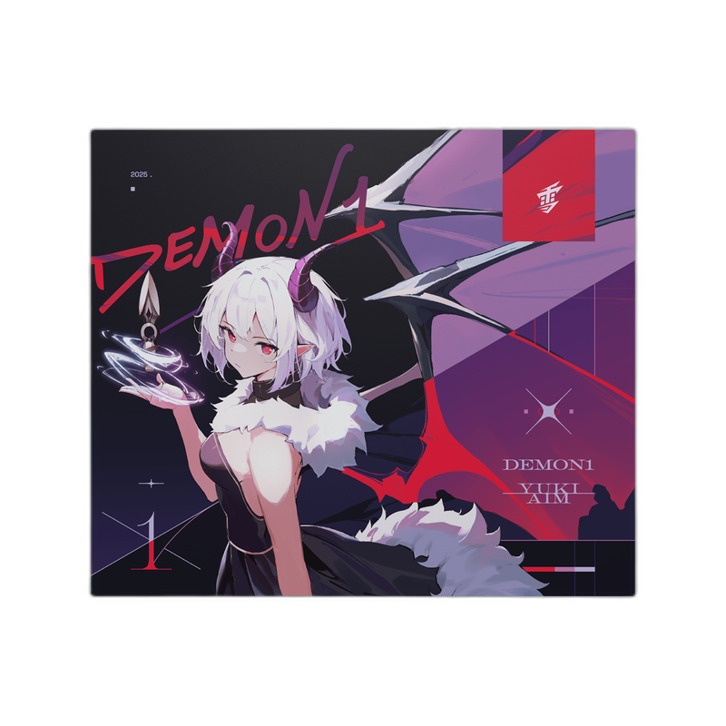 Yuki Aim x Demon1 Cam Mousepad