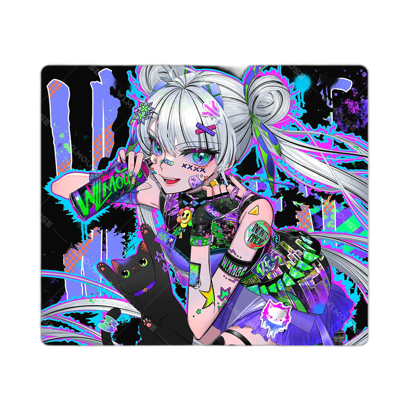 WLmouse Cyber Grafitti Poron Mousepad